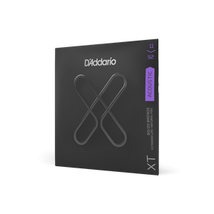 D'Addario XTABR1152 XT 80 20 Bronze -.011-.052 Custom Light Acoustic Guitar Strings